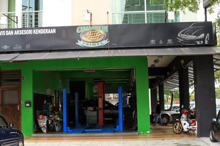 abang ramdan enterprise kedai mekanik car mechanic taman universiti
