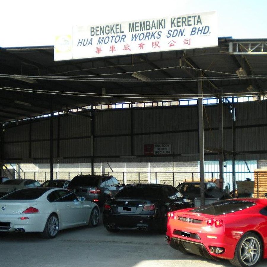bengkel membaiki kereta keong