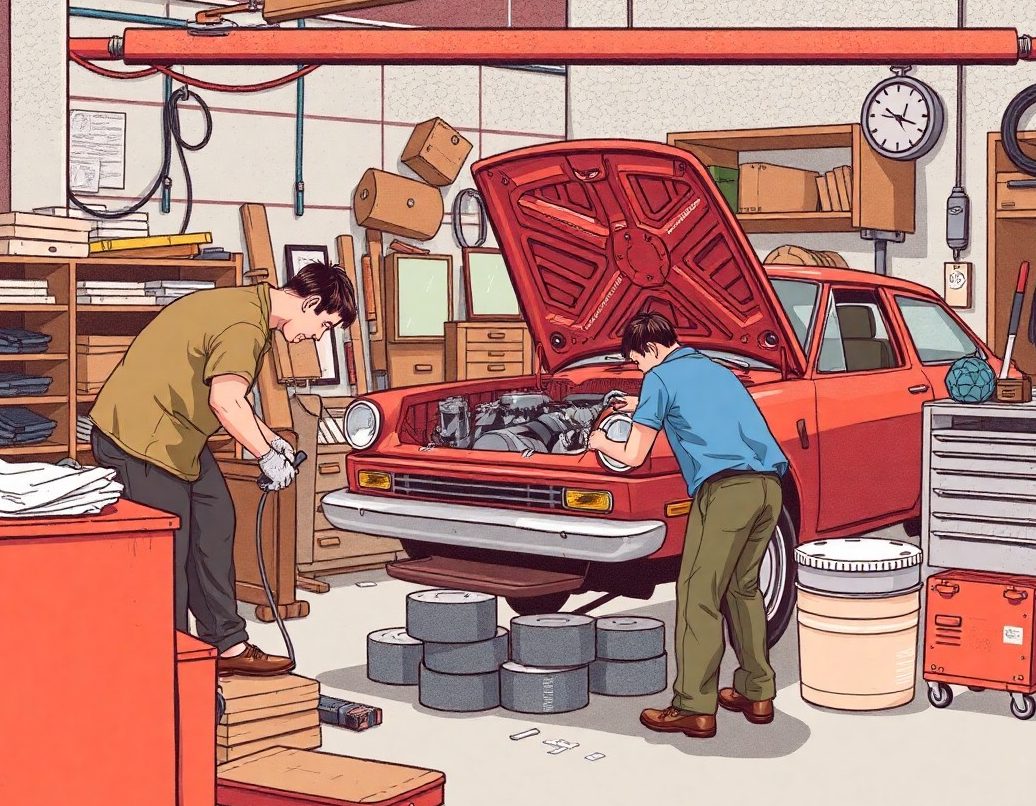 mekanik terbaik di kampung kilim